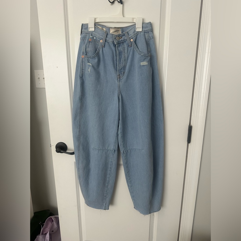 Target barrel jeans